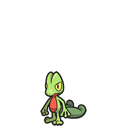 Treecko w grze Brilliant Diamond / Shining Pearl
