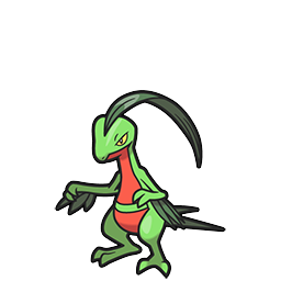 Grovyle w grze Brilliant Diamond / Shining Pearl