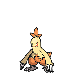 Combusken w grze Brilliant Diamond / Shining Pearl