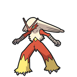 Blaziken w grze Brilliant Diamond / Shining Pearl