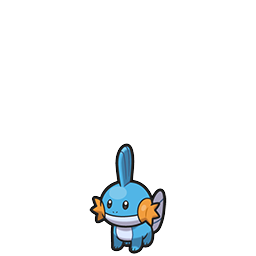 Mudkip w grze Brilliant Diamond / Shining Pearl