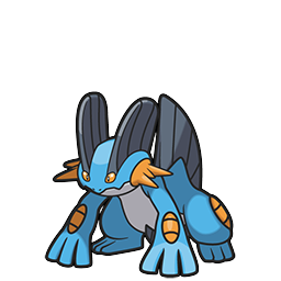 Swampert w grze Brilliant Diamond / Shining Pearl
