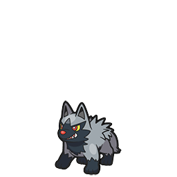Poochyena w grze Brilliant Diamond / Shining Pearl