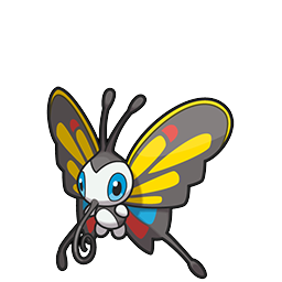 Beautifly w grze Brilliant Diamond / Shining Pearl