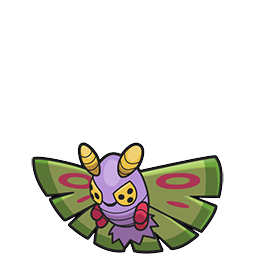 Dustox w grze Brilliant Diamond / Shining Pearl