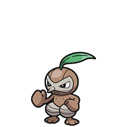 Nuzleaf w grze Brilliant Diamond / Shining Pearl