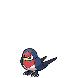 Taillow w grze Brilliant Diamond / Shining Pearl