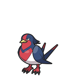 Swellow w grze Brilliant Diamond / Shining Pearl