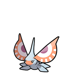 Masquerain w grze Brilliant Diamond / Shining Pearl