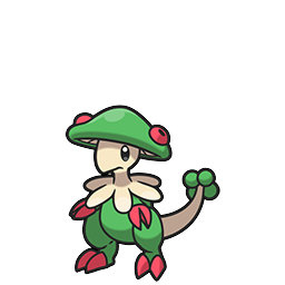 Breloom w grze Brilliant Diamond / Shining Pearl