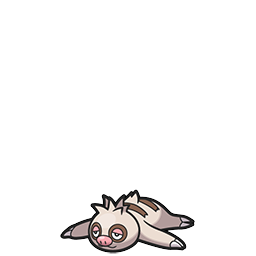 Slakoth w grze Brilliant Diamond / Shining Pearl