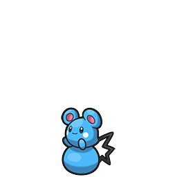 Azurill w grze Brilliant Diamond / Shining Pearl