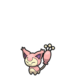 Skitty w grze Brilliant Diamond / Shining Pearl
