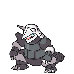 Aggron w grze Brilliant Diamond / Shining Pearl
