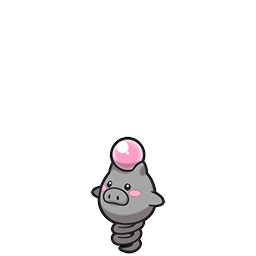Spoink w grze Brilliant Diamond / Shining Pearl