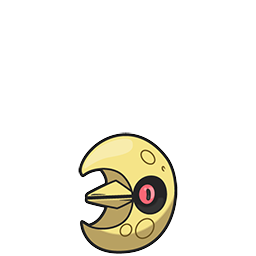 Lunatone w grze Brilliant Diamond / Shining Pearl
