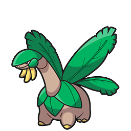 Tropius w grze Brilliant Diamond / Shining Pearl