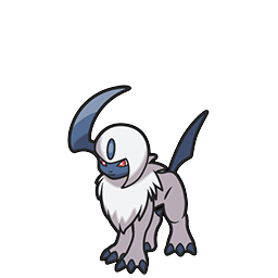 Absol w grze Brilliant Diamond / Shining Pearl