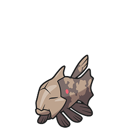 Relicanth w grze Brilliant Diamond / Shining Pearl