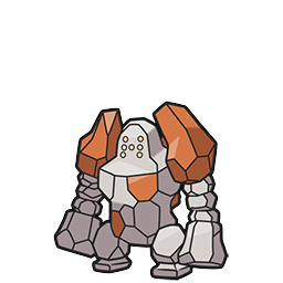 Regirock w grze Brilliant Diamond / Shining Pearl