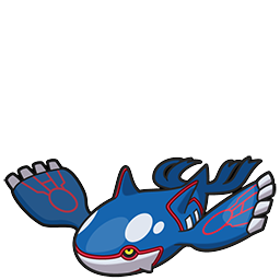 Kyogre w grze Brilliant Diamond / Shining Pearl