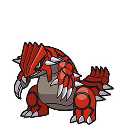 Groudon w grze Brilliant Diamond / Shining Pearl
