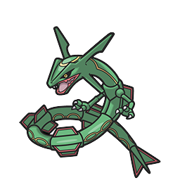 Rayquaza w grze Brilliant Diamond / Shining Pearl