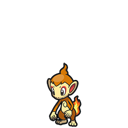 Chimchar w grze Brilliant Diamond / Shining Pearl