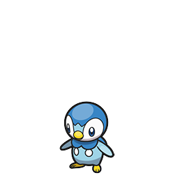 Piplup w grze Brilliant Diamond / Shining Pearl