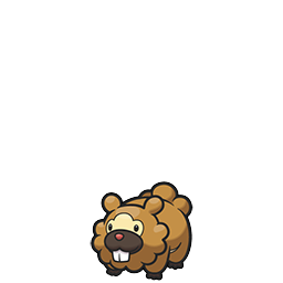 Bidoof w grze Brilliant Diamond / Shining Pearl