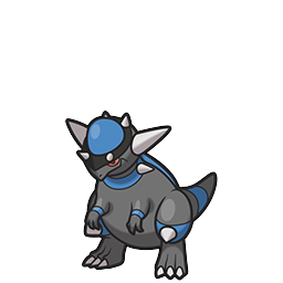 Rampardos w grze Brilliant Diamond / Shining Pearl