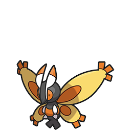 Mothim w grze Brilliant Diamond / Shining Pearl