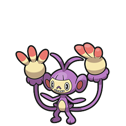 Ambipom w grze Brilliant Diamond / Shining Pearl