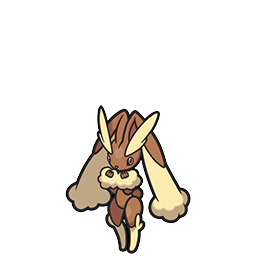 Lopunny w grze Brilliant Diamond / Shining Pearl