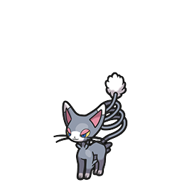 Glameow w grze Brilliant Diamond / Shining Pearl