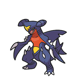 Garchomp w grze Brilliant Diamond / Shining Pearl