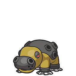 Hippowdon w grze Brilliant Diamond / Shining Pearl