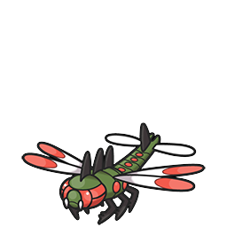 Yanmega w grze Brilliant Diamond / Shining Pearl