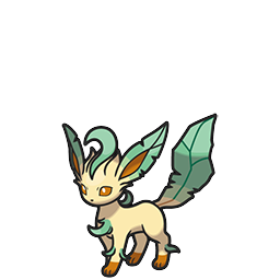 Leafeon w grze Brilliant Diamond / Shining Pearl