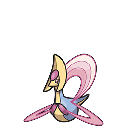 Cresselia w grze Brilliant Diamond / Shining Pearl