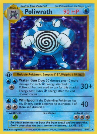 Poliwrath, Base