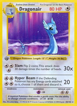 Dragonair, Base