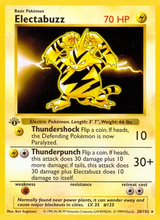 Electabuzz, Base