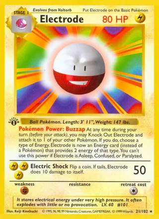 Electrode, Base