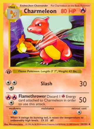 Charmeleon, Base