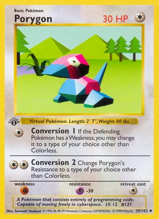 Porygon, Base