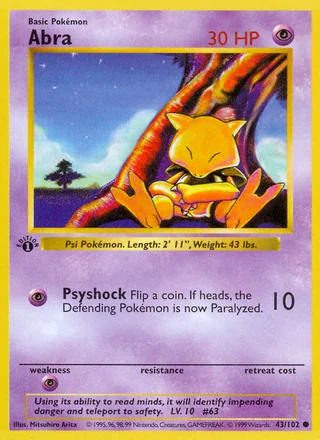 Abra, Base