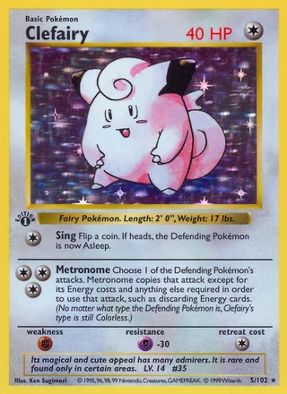 Clefairy, Base