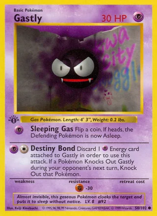 Gastly, Base