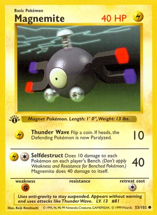 Magnemite, Base